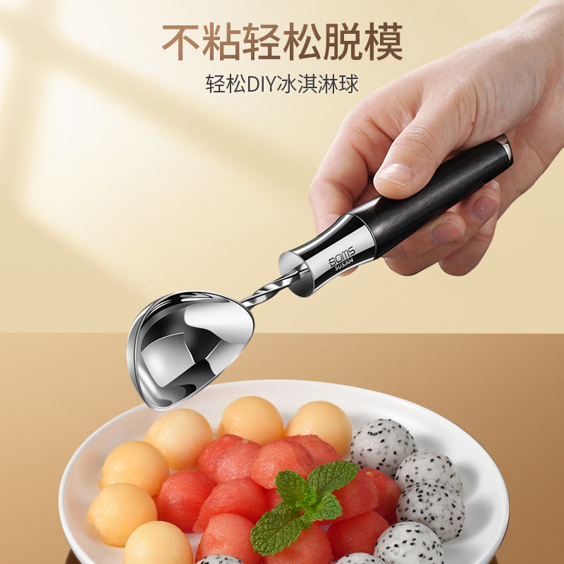 316 ice cream spoon digging ball spoon digging fruit ball spoon digging watermelon ball spoon mold artifact ice cream ice cream spoon