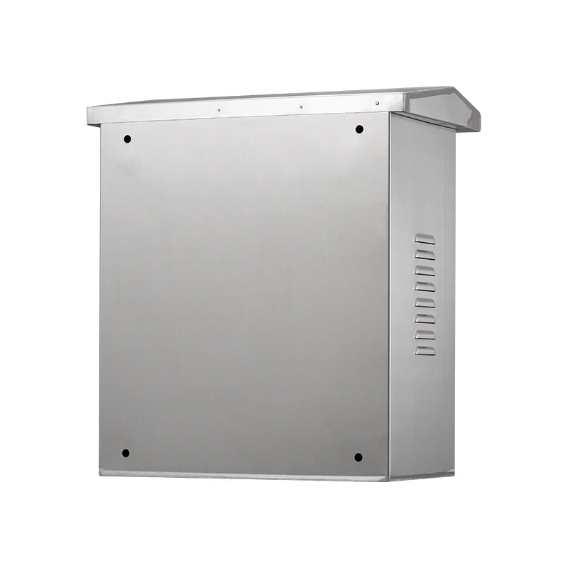 201/304 Indoor and outdoor stainless steel distribution box Double door rainproof monitoring, wiring strong electric instrument, control box