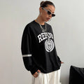 J spot-73093# cross-border women's fashion european and american ins fashion round neck printed long-sleeved sweatshirt
