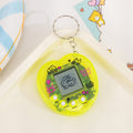 hot-selling love pet machine kids game toys virtual pet keychain small gift pendant
