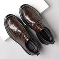 Genuine leather men's dress shoes - new arrival, bestseller. business casual, lace-up style, versatile, perfect for groom and wedding