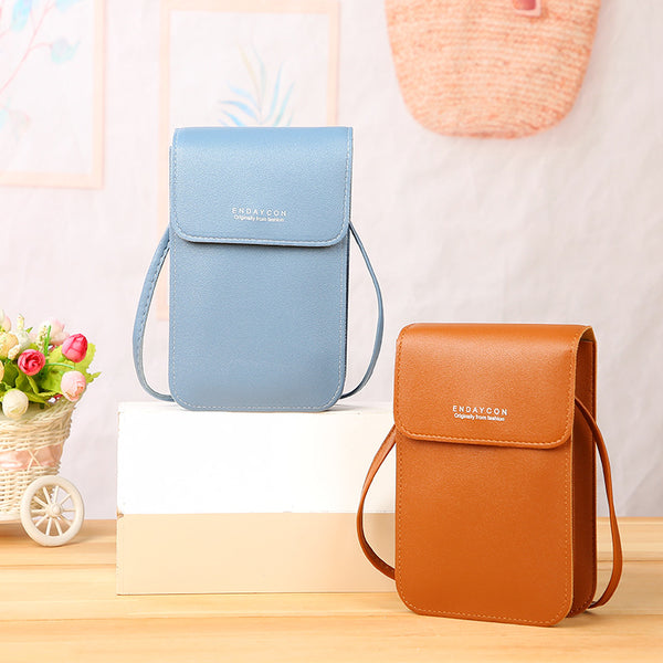[Event Promotion] Touchscreen mobile phone bag women's messenger bag multi-functional  mobile phone bag portable small satchel