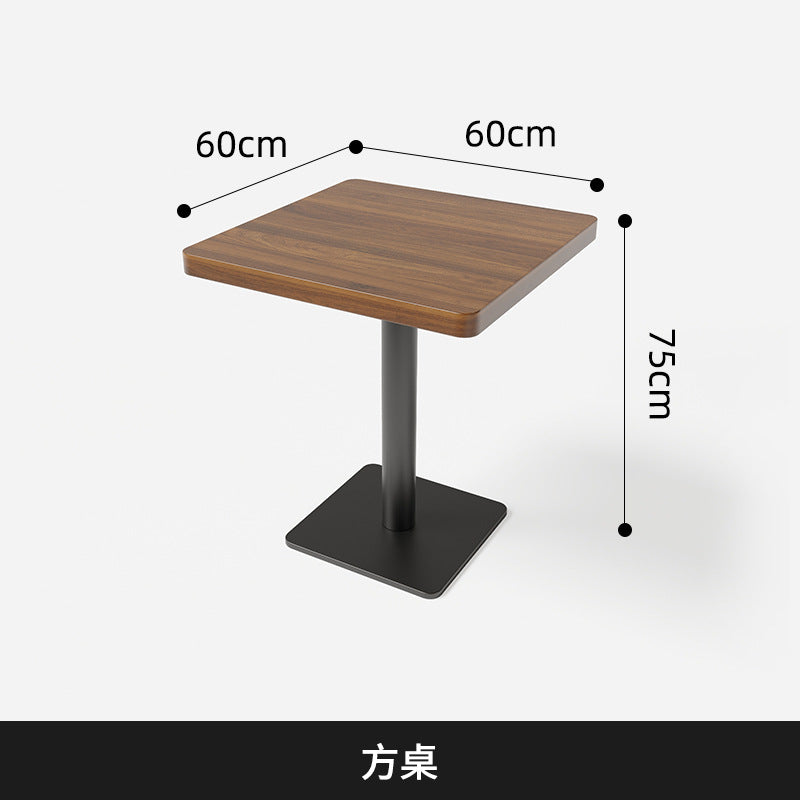 Cross-border industrial style pub tables and chairs cafe bar sofa barbecue restaurant western restaurant dining bar clear bar booth sofa