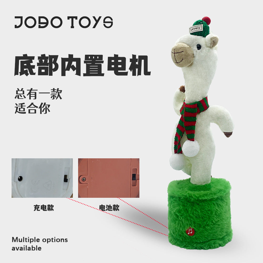 popular cactus dancing and singing recording plush toys learning to talk dolls kids gifts foreign trade wholesale