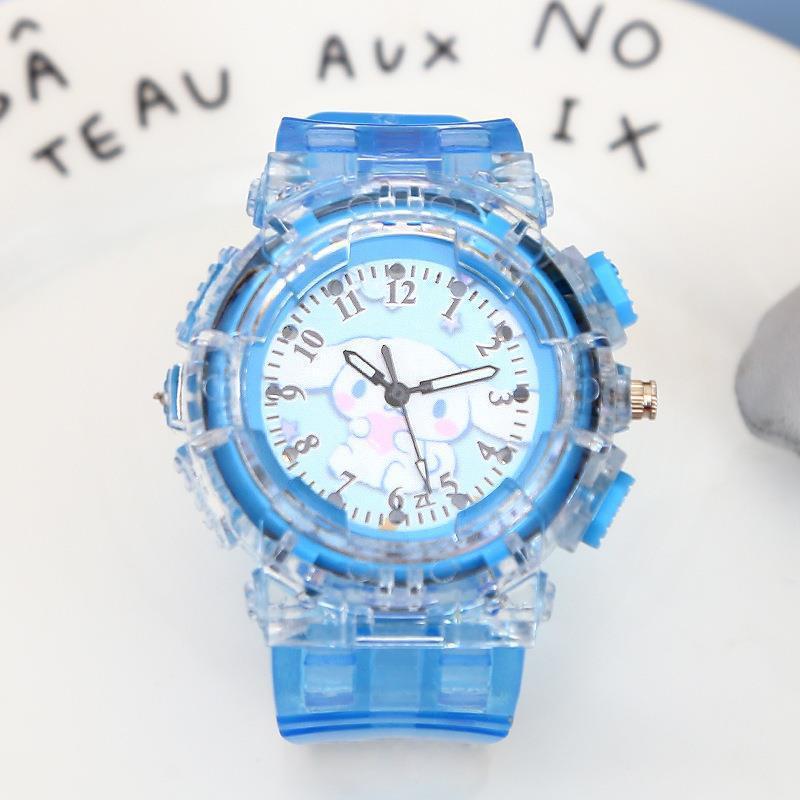 Kuromi watch pudding dog big ear dog melody jade cinnamon dog women's student digital luminous watch