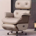 Top grain leather + khaki electric model