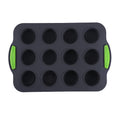 Factory new silicone 12-cavity muffin pan, non-stick baking mold, baking sheet tool for home use