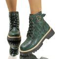 Women's thick-soled martin boots for export,  autumn/winter new collection, fleece-lined warm cotton boots, plus size women's boots wholesale for cross-border e-commerce