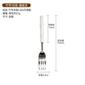 bamboo ball handle stainless steel knife, fork and spoon, western food steak knife, fruit fork, creative tableware set wholesale