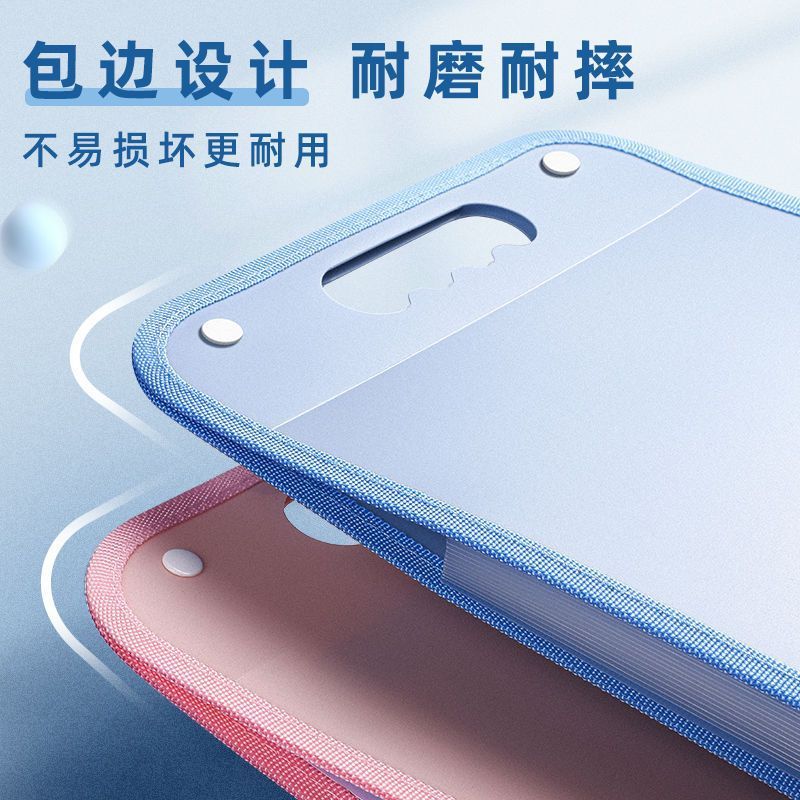 Multi-layer portable test paper folder, paper storage bag, subject classification, organ bag, junior high school student folder bag, primary school