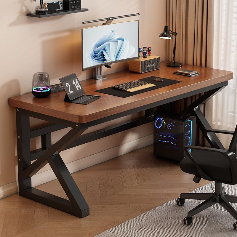Solid wood computer desk, office desk, long desk, simple desk, student desk, home bedroom desk, gaming desk, workstation