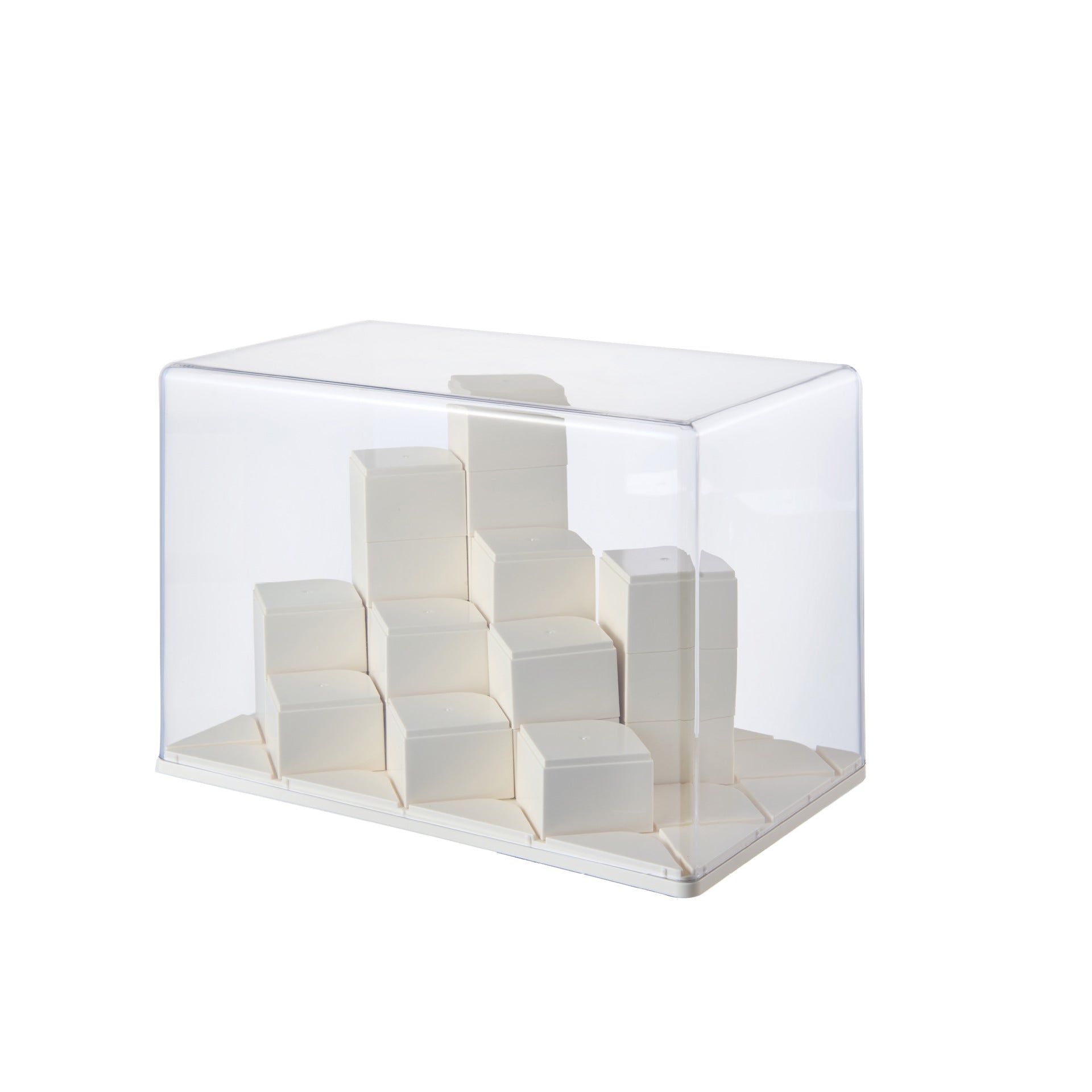 Blind box storage display stand Tide play animation new figure display box Children's Lego ornament Transparent dust-proof display