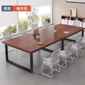 Conference table, rectangular desk, office desk and chair set, minimalist modern rectangular table, workstation, office negotiation table