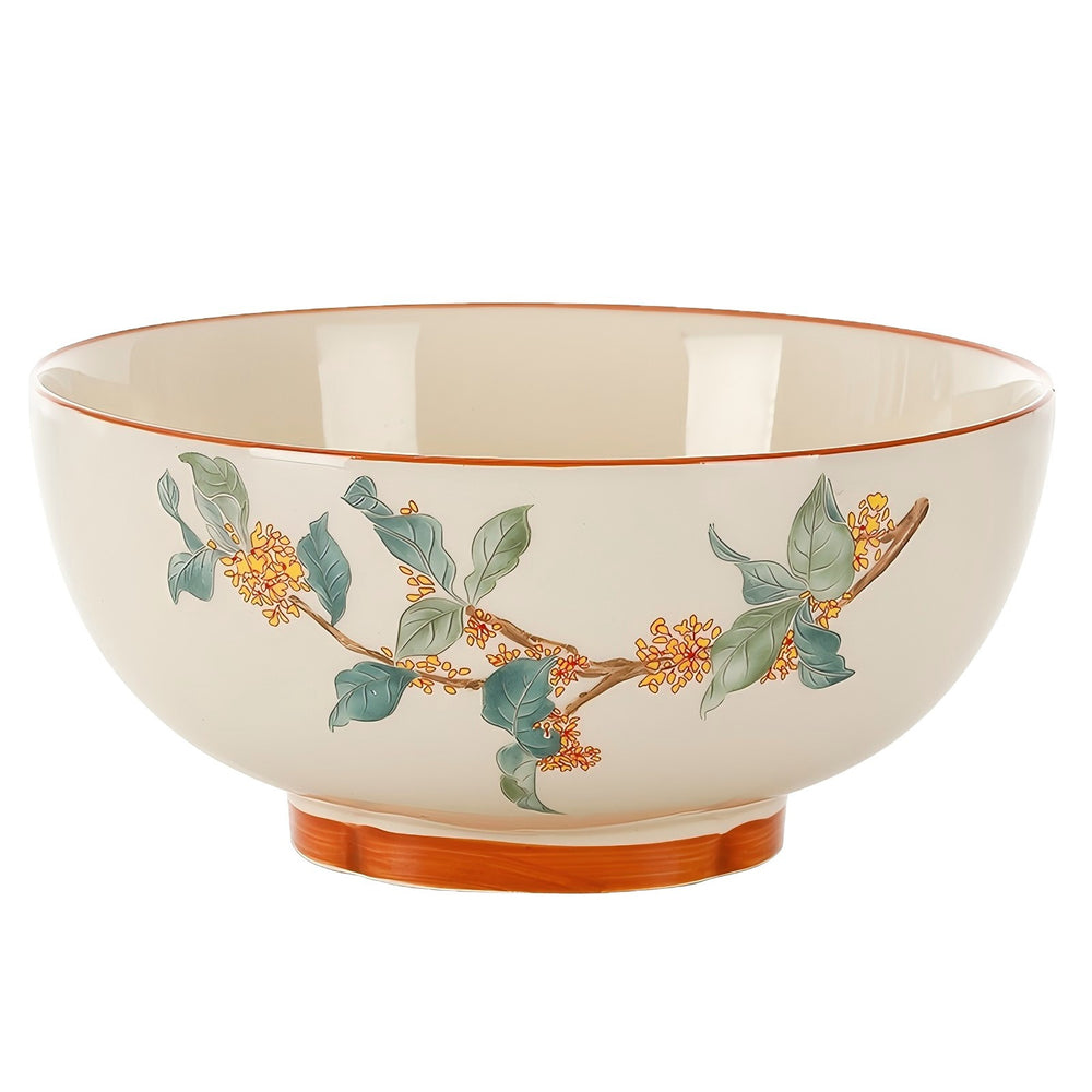 Bowl for home underglaze color pottery new chinoiserie good looking ceramic tableware rice noodle bowl large soup bowl