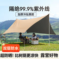 Outdoor canopy vinyl thickened and enlarged octagonal camping style tent picnic camp rainproof and sunproof portable awning