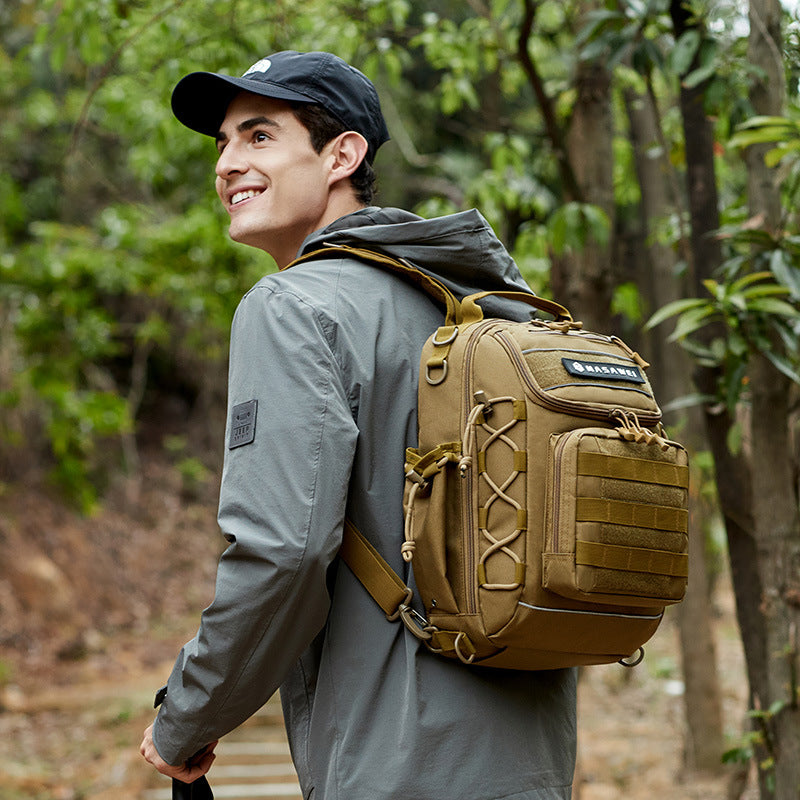 New Outdoor Army Camouflage Mountaineering Backpack Commuter, Multipurpose Tactical Assault Bag Men's and Women's Multifunctional Backpack