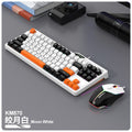 Viper km870 wired mechanical feel keyboard and mouse combo - 87-key gaming pc usb keyboard and mouse set