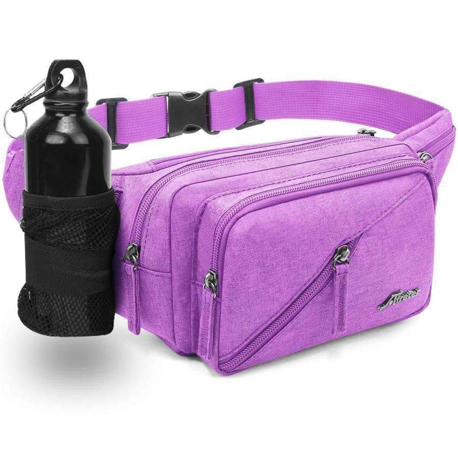hot-selling men's and women's waist bag with water bottle holder, multi-purpose crossbody bag, fashionable waist bag, men's chest bag, water bottle bag