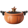 New pumpkin pot - large capacity, slightly pressurized cooking pot for home use - multi-functional non-stick soup pot - universal for stoves - ideal for export gifts