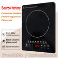 Touch-activated smart induction cooker - compact, energy-efficient, high-power set - ideal for hot pot, perfect for cross-border e-commerce