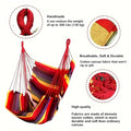 Thickened dormitory hanging chair bedroom college student hammock handy gadget swing long seat indoor lazy stool rocking chair
