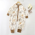 Infant lightweight sleeping bag, 100% cotton class a, all-season baby anti-kick quilt, children's split-leg sleeping bag, unisex bodysuit