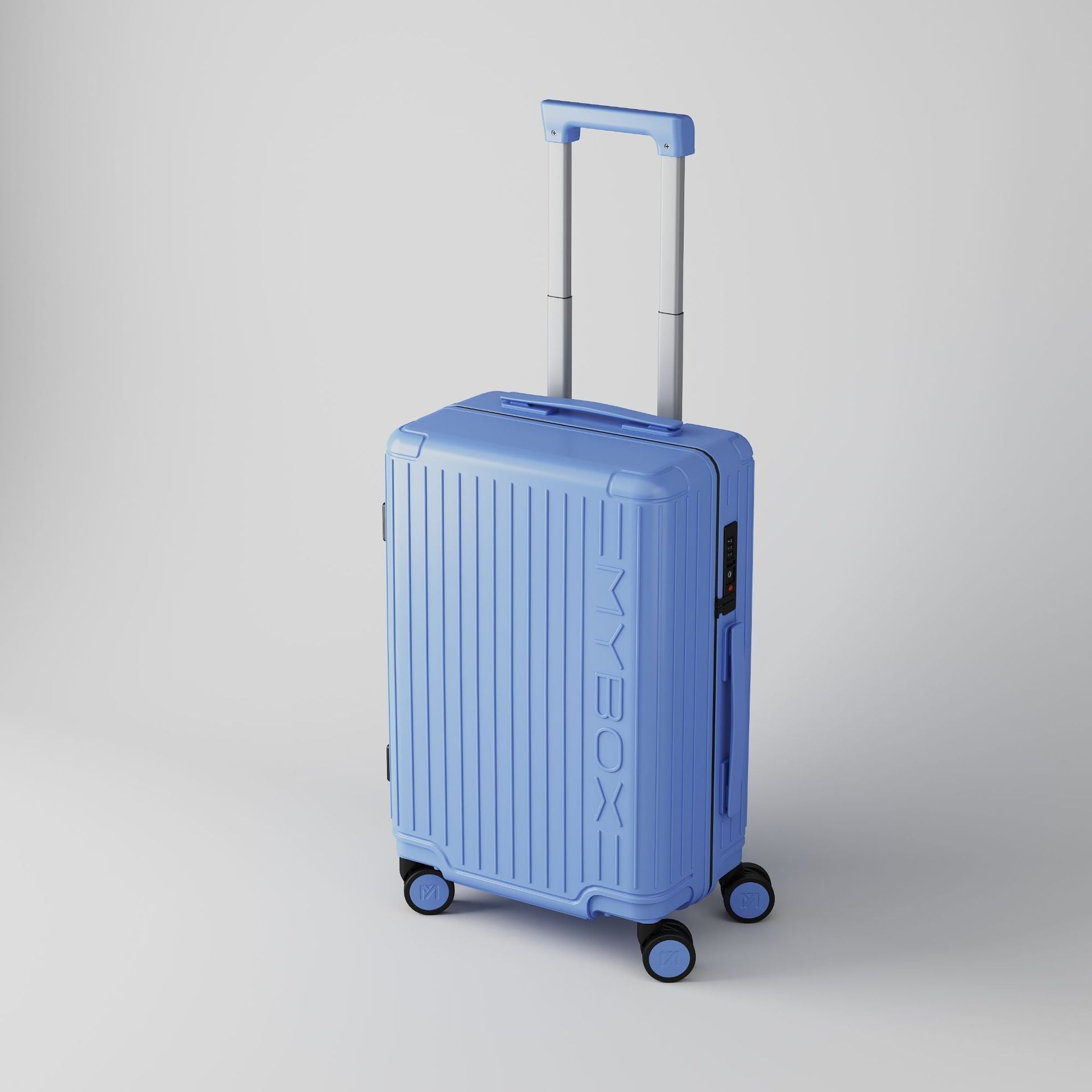 MYBOX高颜值行李箱多功能登机箱轻便万向轮24寸ins风密码旅行箱