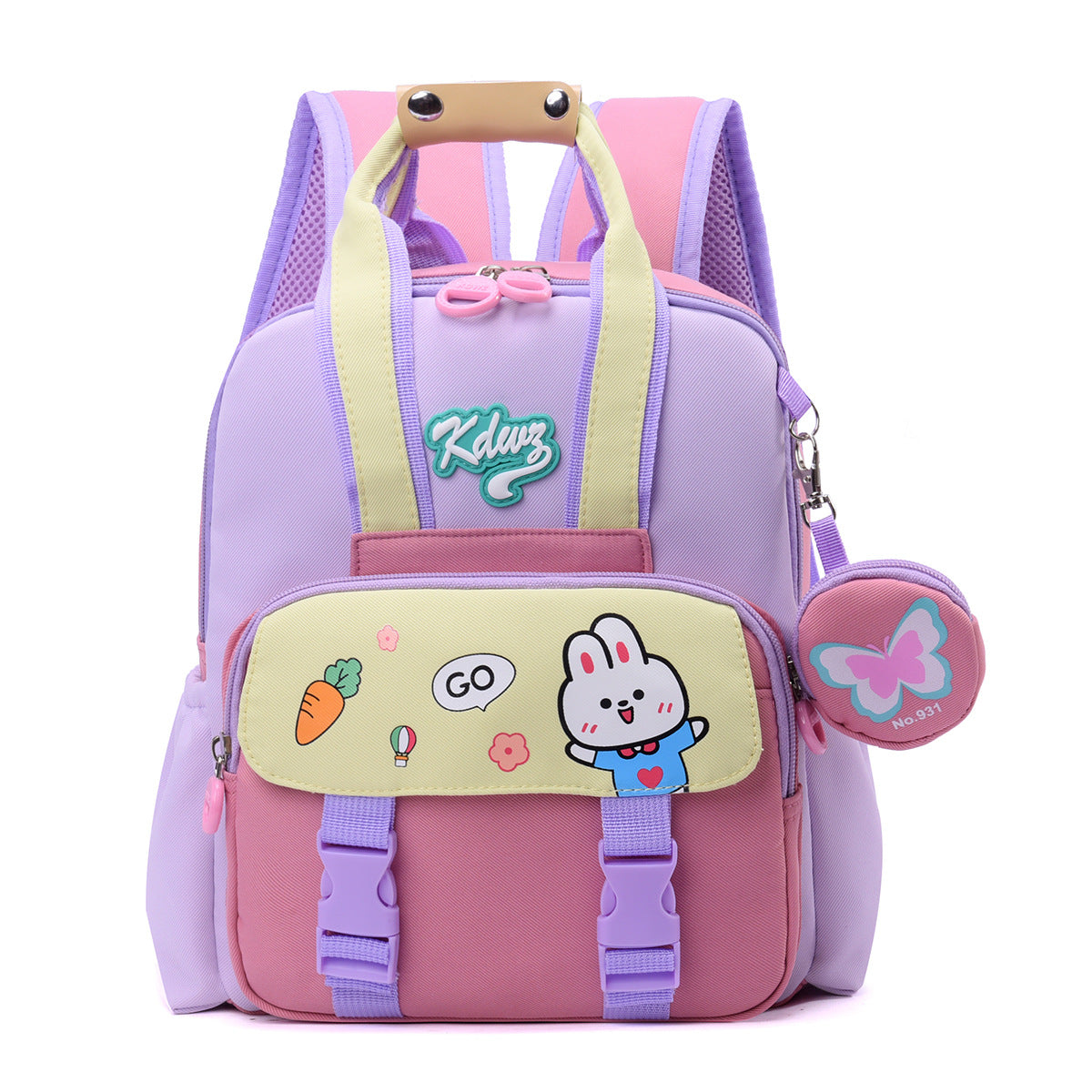 New cartoon cute children's backpack lightweight weight weight reduction 3-8 year old boy and girl baby schoolbag casual trend backpack