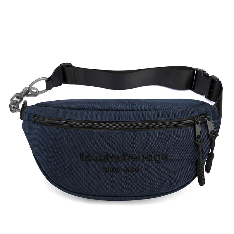 New Korean version messenger bag large capacity carry-on backpack multi-functional waterproof shoulder bag outdoor sports breast bag delivery