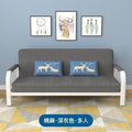 Small apartment sofa bed, convertible sofa bed, foldable sofa bed, economical and simple fabric sofa for the living room