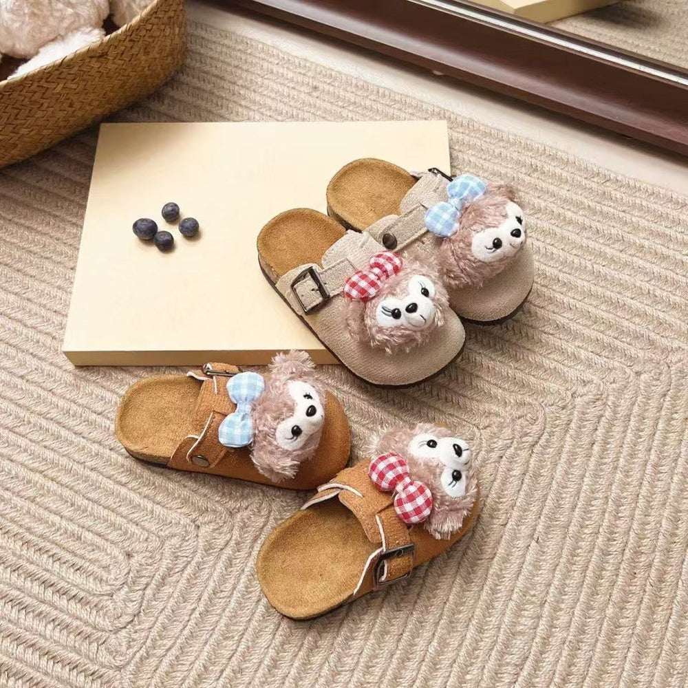 2026 spring/autumn cartoon cute comfortable new anti-slip birkenstock-style slides for toddlers and young children - slip-on birkenstock shoes