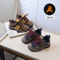 Vancahao kids' double-layer cotton sneakers -  winter new arrivals: boys' hiking shoes, girls' fashionable and versatile casual shoes