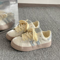 Trendy chinese chic niche versatile graffiti print skate shoes 2026 new ins spring/summer casual white sneakers student campus style