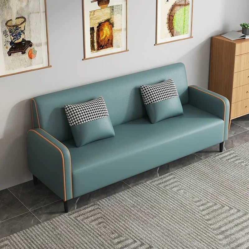 Scandinavian small apartment sofa double three-person living room rental room casual modern apartment simple popular sofa