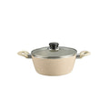Personalized oem imitation die-casting suit frying pan milk pot soup pot combination for home medical stone non-stick pot for home soup pot frying