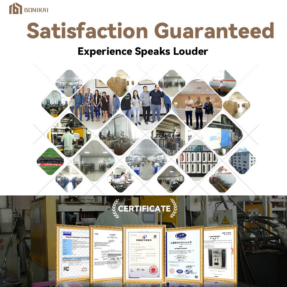 exclusive smart lock with facial recognition, intercom, tuya ai interactive voice input, fully automatic fingerprint lock, and support for 20 languages