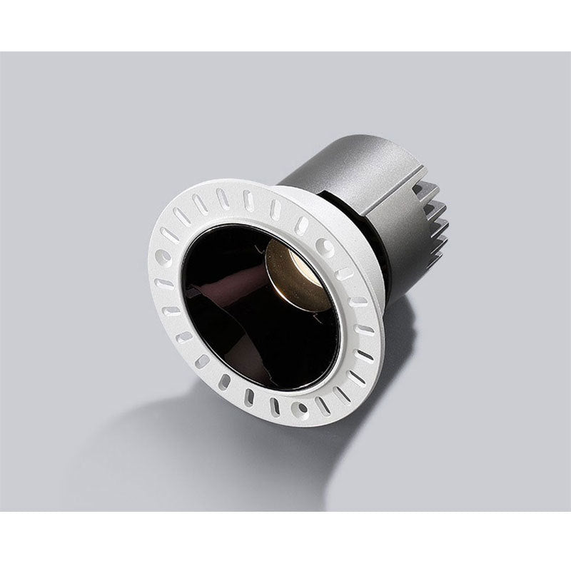 Borderless spotlight COB household embedded anti-glare hidden pre-embedded living room without main light lighting 4000K downlight