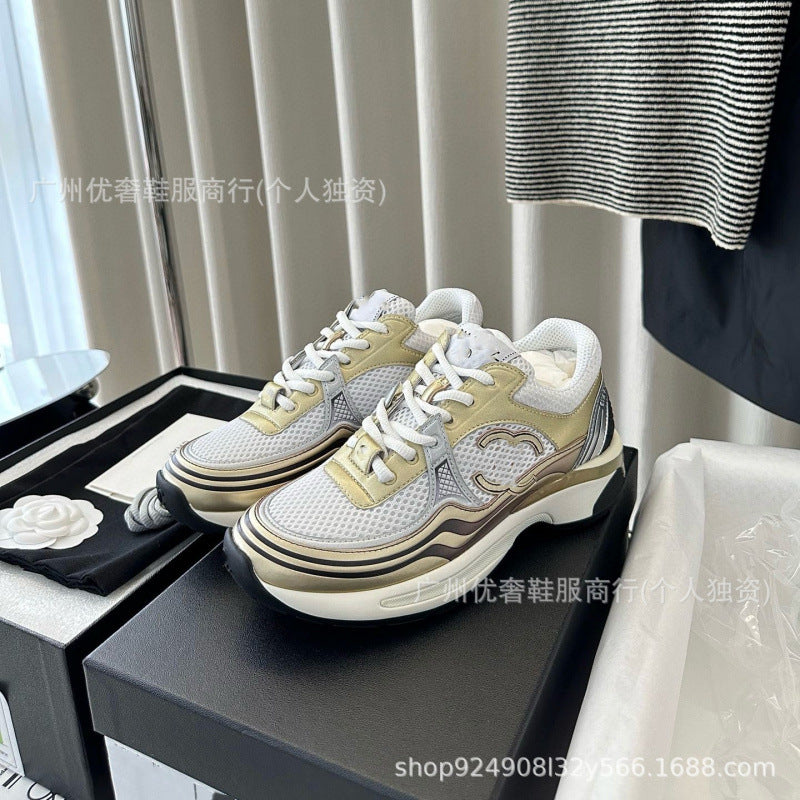 Pure original low ankle silver horn king sneakers 2026 spring fashion style thick soleretrocasualrunning shoes