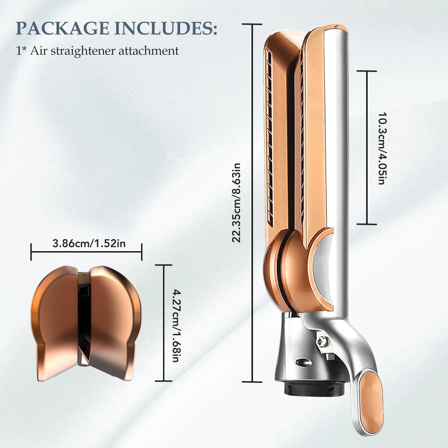 Cross-border Mousen S05 curling iron accessories hair dryer splint wet and dry hair straightener splint household electric hair dryer
