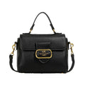fashion bag for women, 2025 new trendy minimalist color block messenger flap top handle crossbody bag