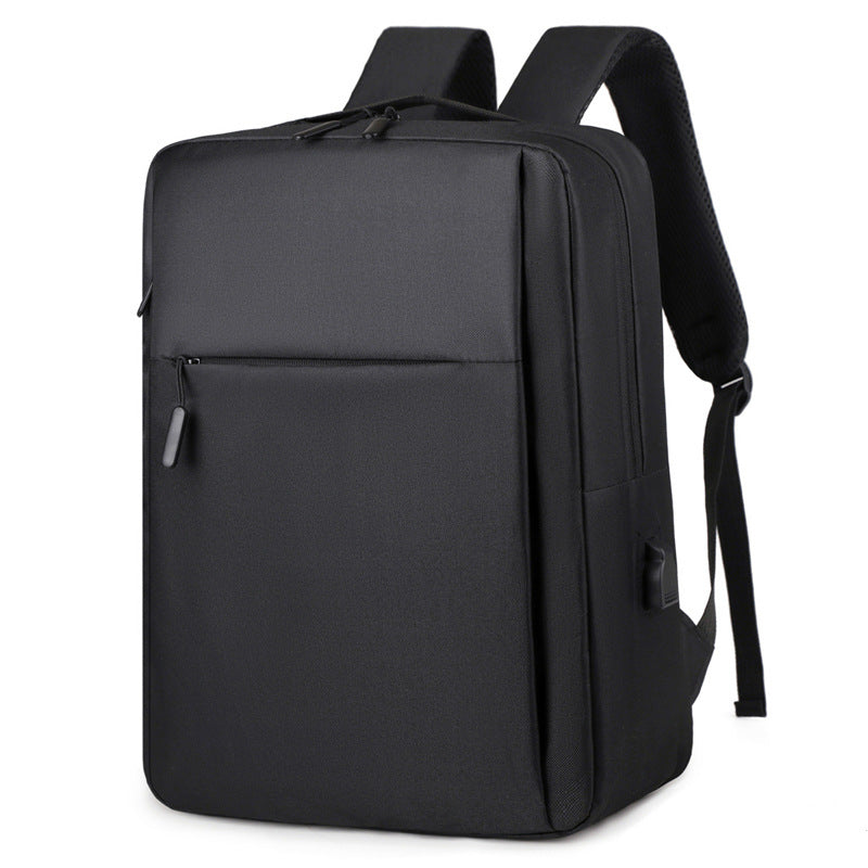 New backpack men's business computer bag USB leisure bag school bag sports travel bag gift bag printed logo