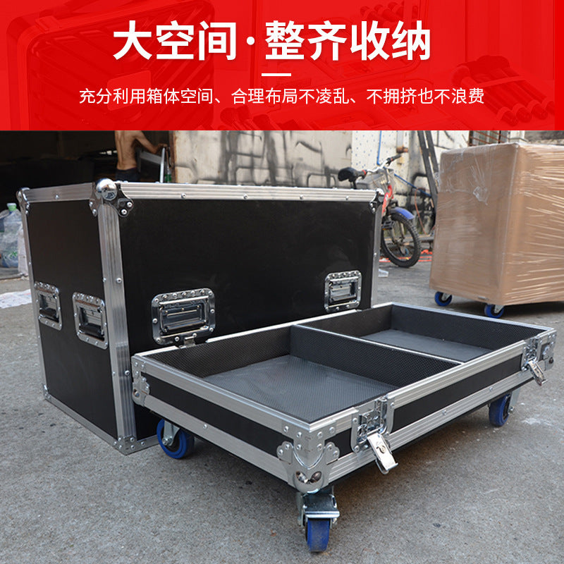 Factory customized 40-inch LCD TV 42-inch display screen transportation shock-proof aluminum alloy air box 65-inch 70-inch box