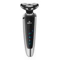 4d shaver - fully washable, rechargeable, triple-blade razor with long-lasting motor, waterproof, and body washable