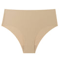 mid-waist plus size women's briefs seamless ice silk pants breathable quick-drying nylon underwear for women