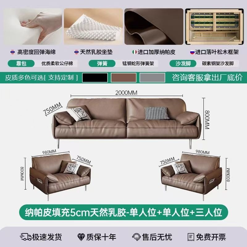 Office sofa casual business reception room reception area casual office sofa coffee table combination three seats
