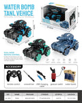 Water bomb tank [window box dual remote control-black and green]