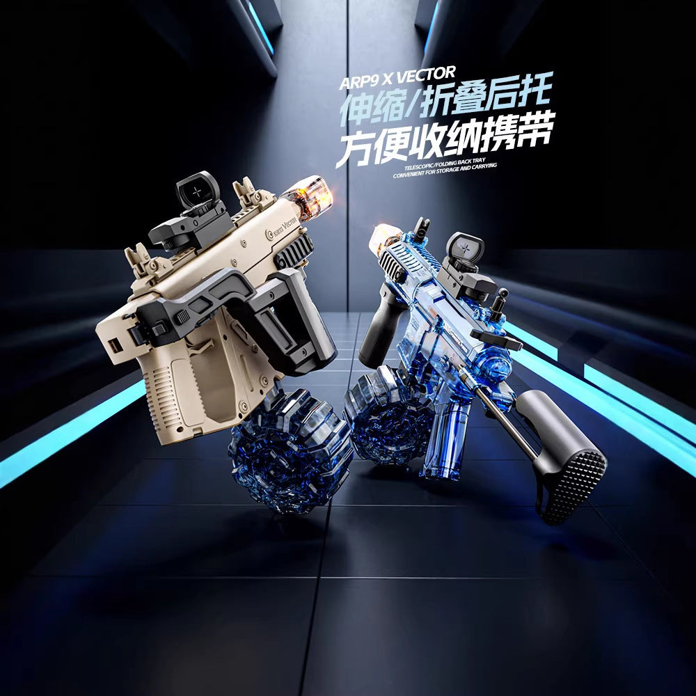 new arrival victor electric burst water gun automatic water absorption manual automatic linkage reloading large capacity water gun