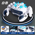 New electric universal wheel mechanical crab with lights, spray function, realistic crawling crab animal, children's electric toy