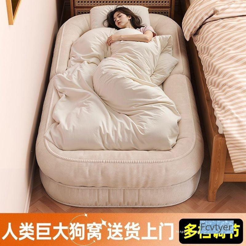 Langyujia popular balcony single bed recliner bedroom lazy sofa human tatami sofa dog house foldable giant