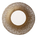 Western-style flat plate, hotel restaurant ceramic display plate, steak plate, creative light luxury high-end western-style plate, dessert plate